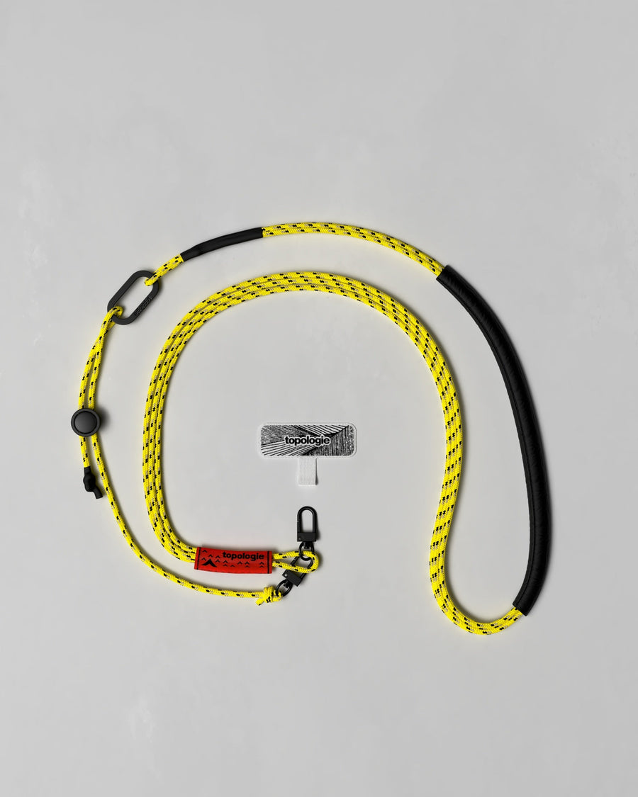 3.0mm Tricord / Yellow Patterned + Phone Strap Adapter