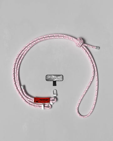 6.0mm Rope / Blush Reflective + Phone Strap Adapter