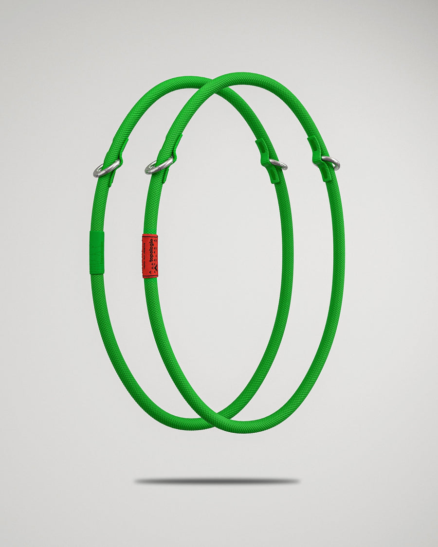 10mm Rope Loop / Green Solid