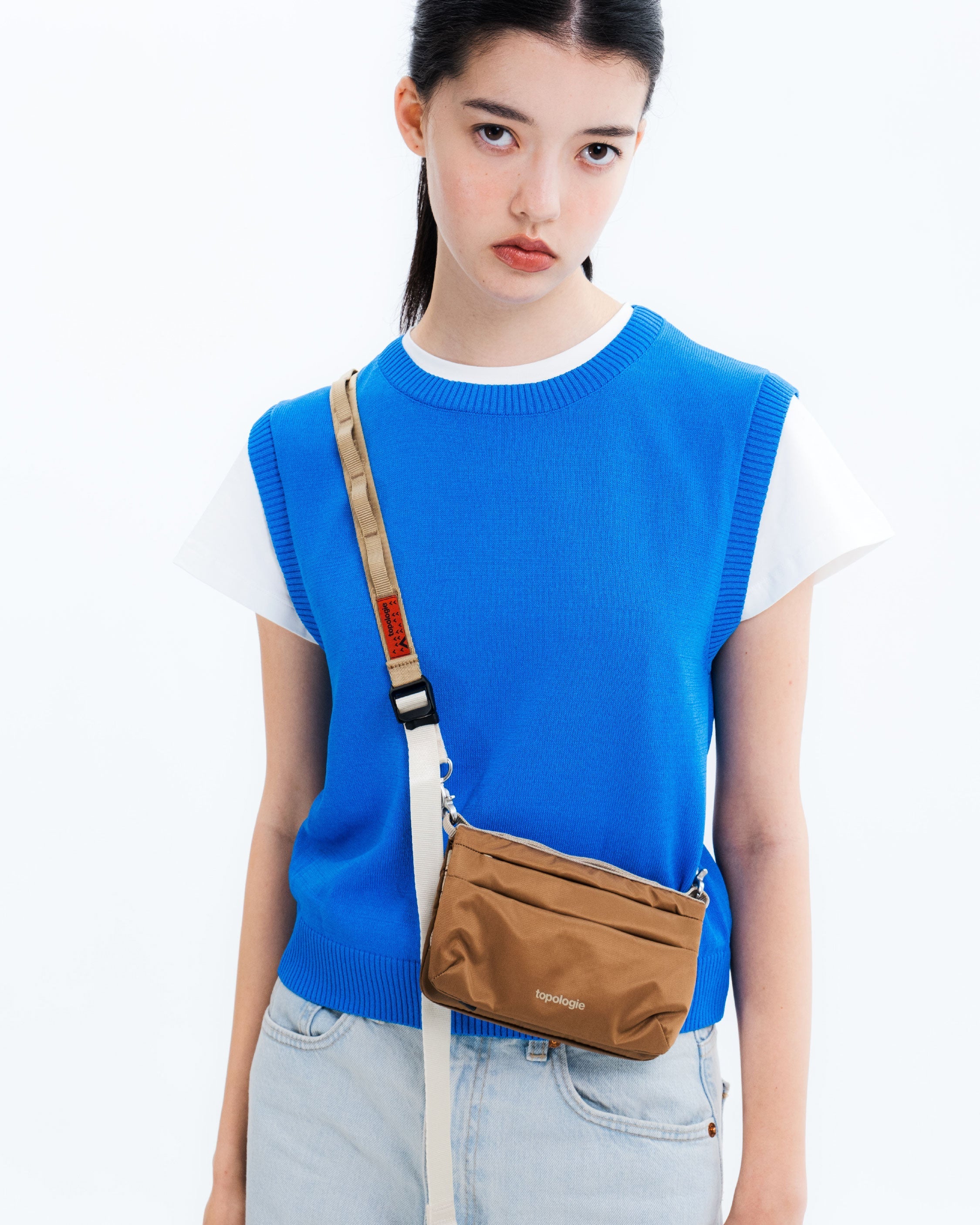 Phone Sacoche 90 / Black (Tech Sateen) / Utility Sling / Slate