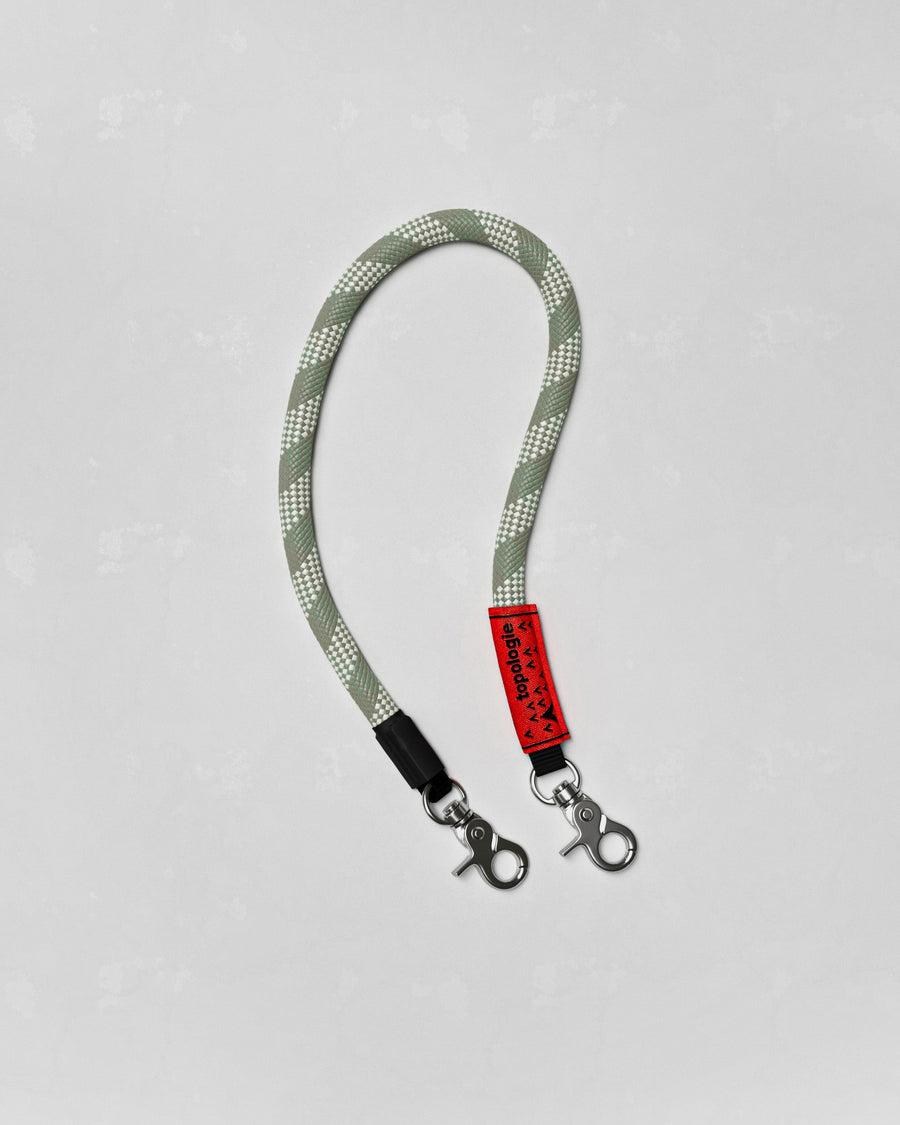 10mm Wrist Strap / Sage Patterned