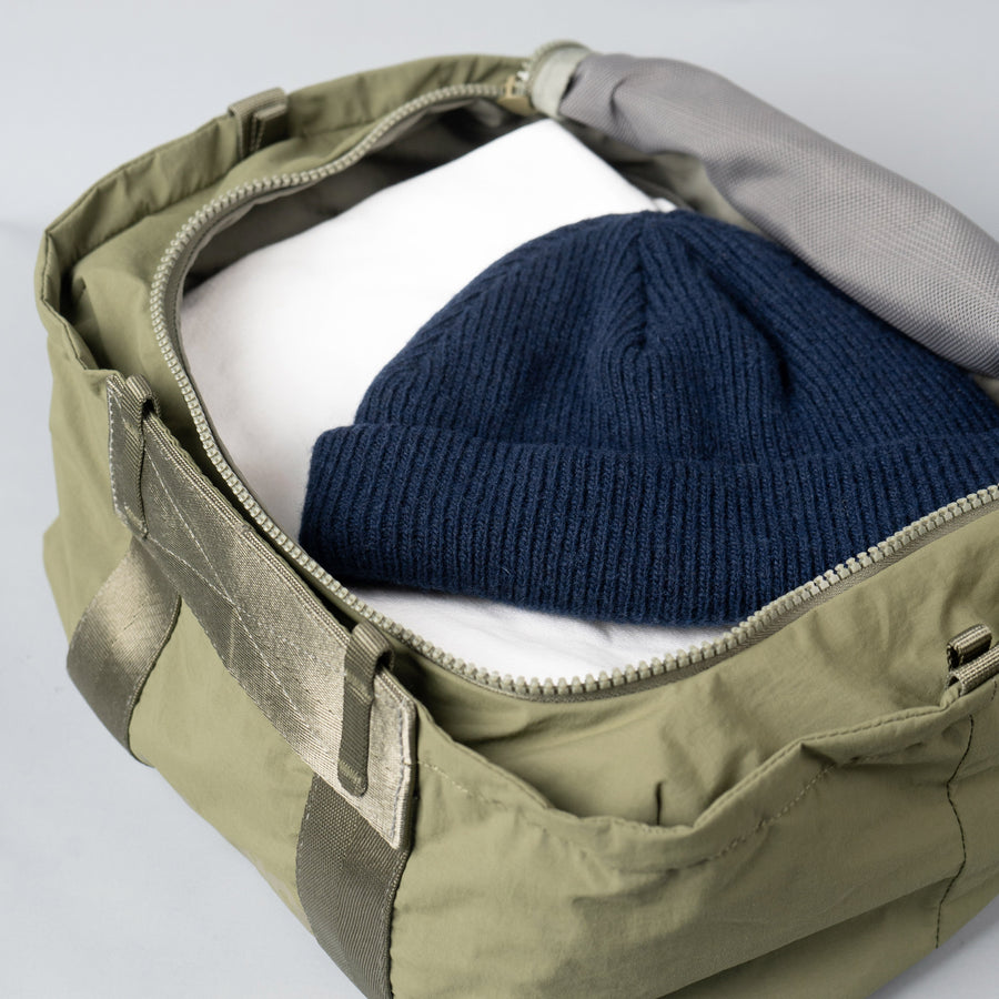 Summit Duffle Small / Moss (Papery) / 10mm Rope Loop / Olive Camouflage