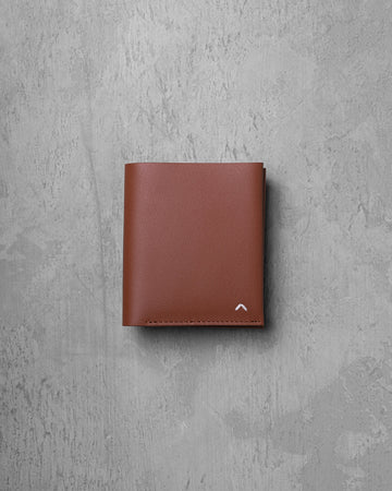 Slim Coin Wallet Brown