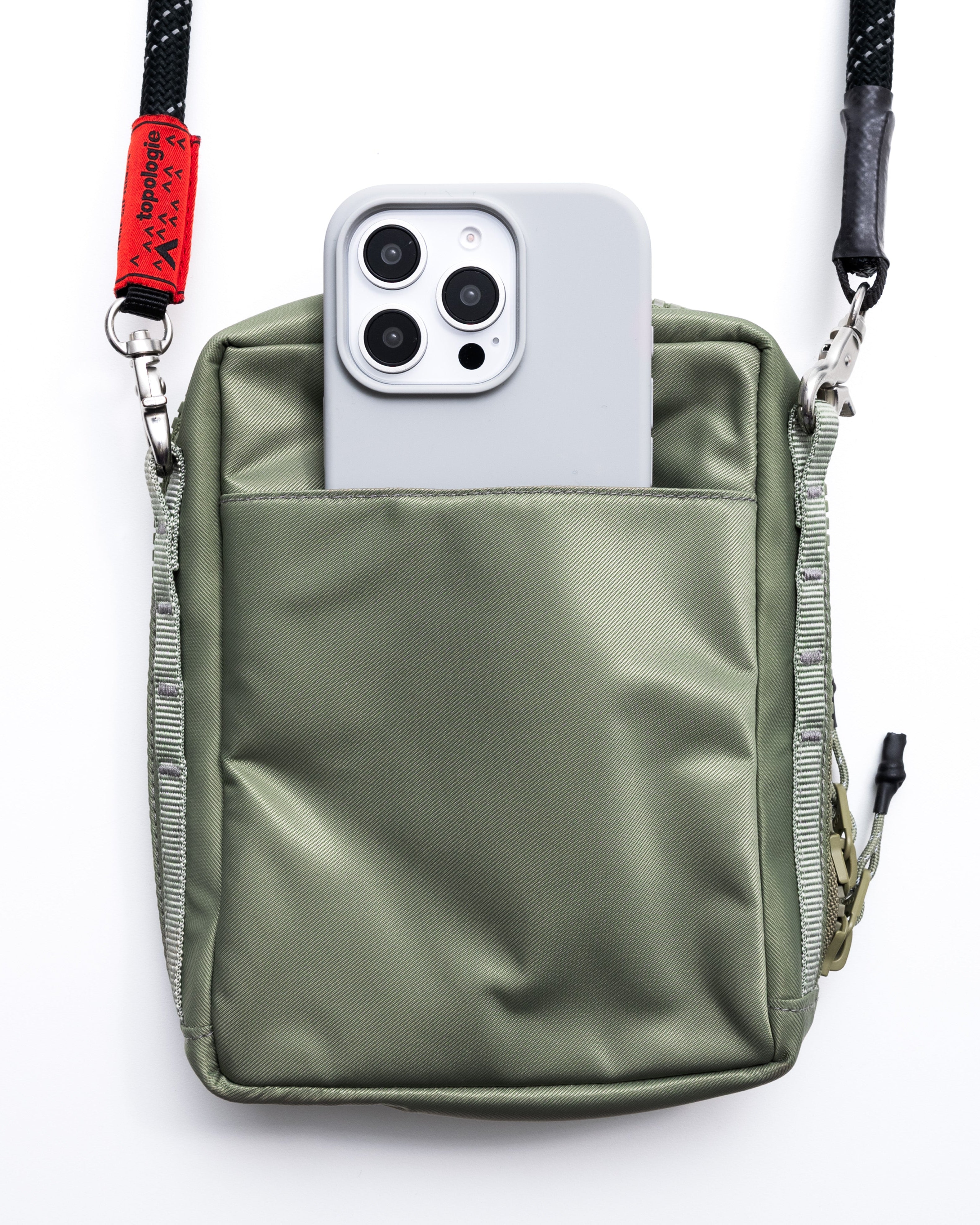 Utility Sacoche / Moss / Puffer Strap / Moss