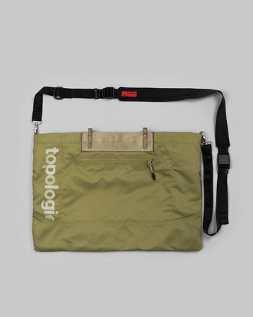 Utility Messenger / Olive / Utlity Sling Wide Black