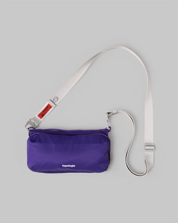 Bottle Sacoche / Electric Purple (Bomber) / To-go Strap Regular / Grey Violet