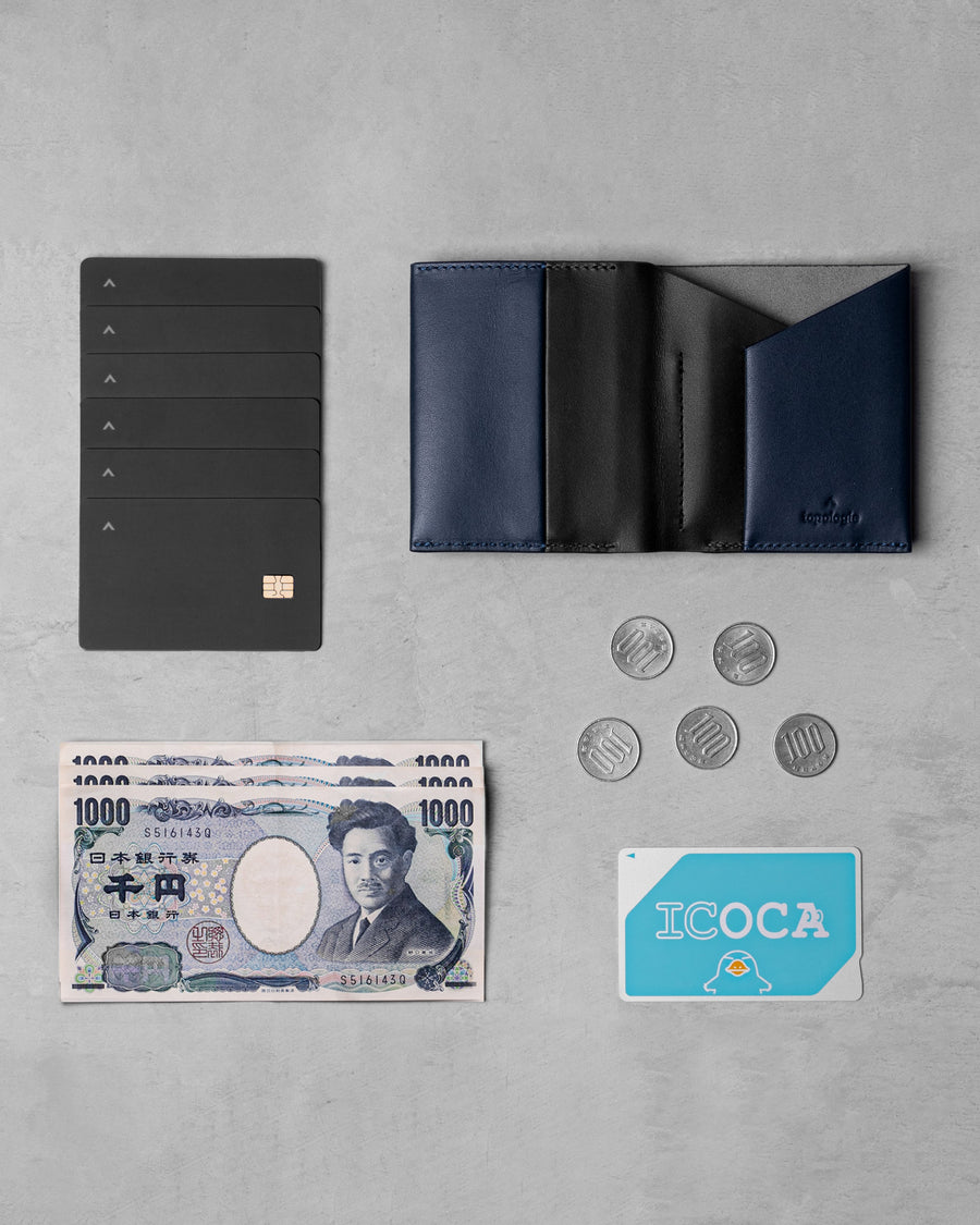 Slim Coin Wallet Black