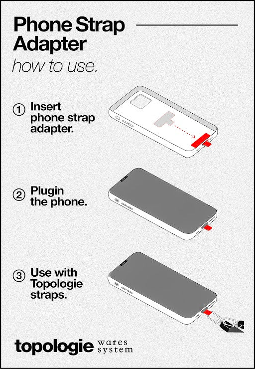 20mm Sling / Khaki + Phone Strap Adapter